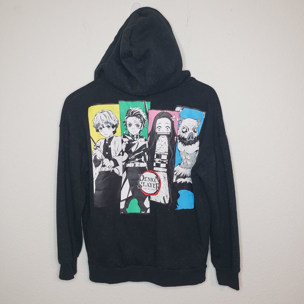 Demon Slayer Women's Sz XS Anime Graphic Zip Hoodie